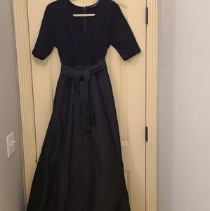 Faux Wrap Maxi Dress